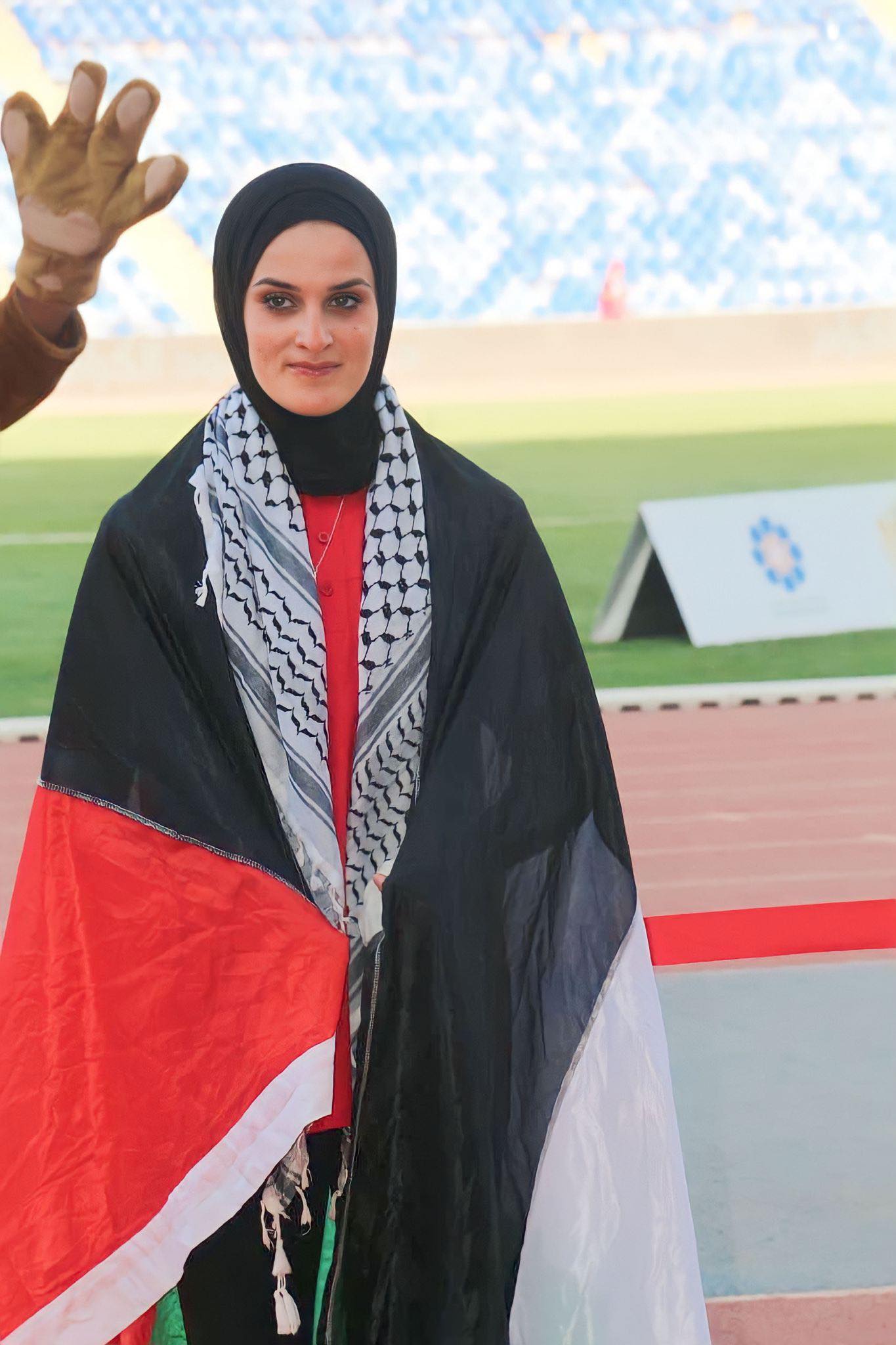 الرياضية الفلسطينية حنين الريماوي
