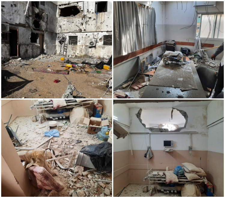استهدف الاحتلال مستشفى الطب النفسي الوحيد في قطاع غزة في 6 نوفمبر الماضي