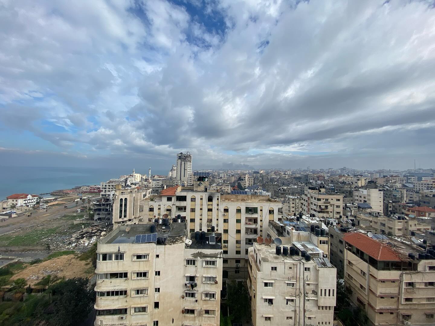 مدينة غزة، الأجمل في العالم كما يراها عاصم النبيه.