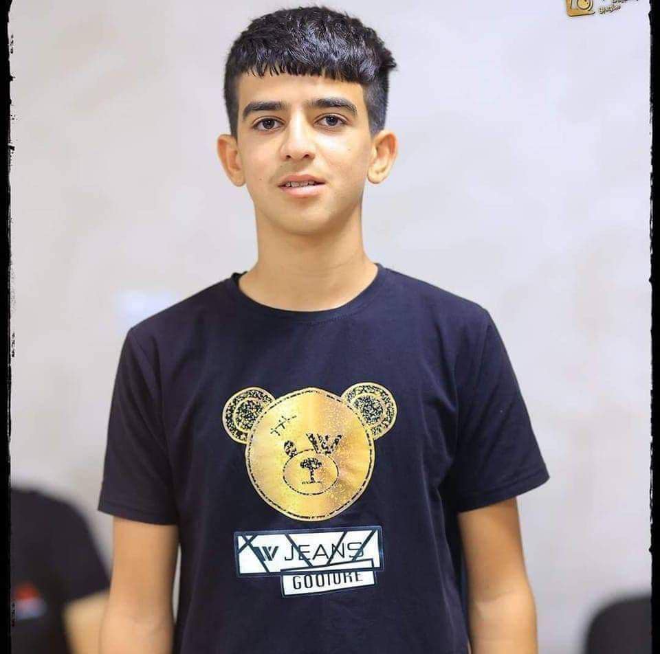 وليد سعد داوود نصار (14 عامًا)، من مدينة جنين، استشهد يوم 9 آذار متأثرًا بإصابته برصاص الاحتلال في جنين، قبل يومين من استشهاده. 