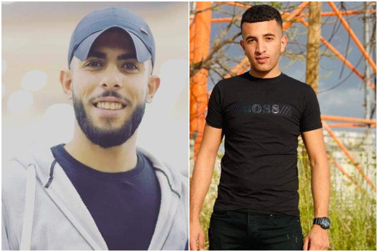 المعتقلان من جنين أوس شلبي وإسلام العجاوي