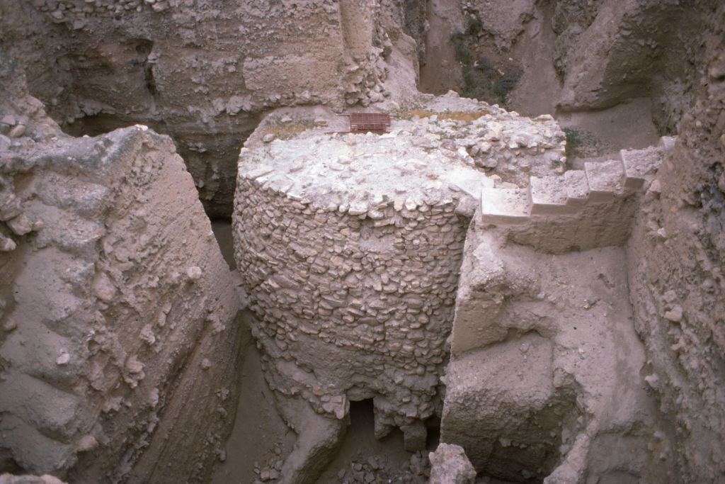 أرشيف حفريات في تل السلطان بمدينة أريحا القديمة - Getty
