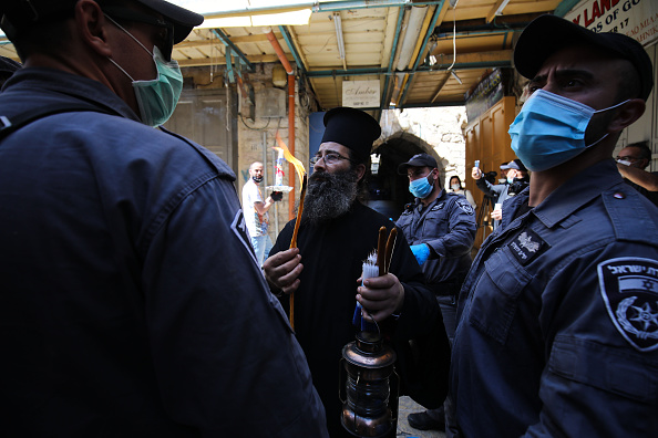 احتفالات المسيحيين بعيد الفصح في القدس 