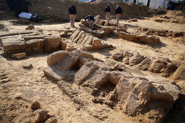 المقبرة الرومانية في غزة