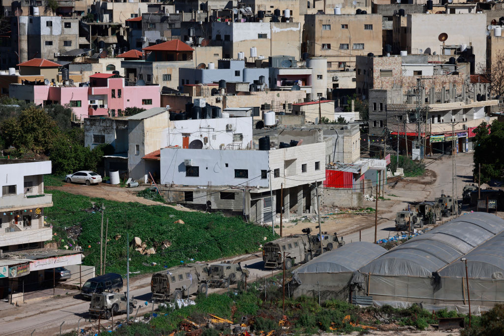 من اقتحام مخيم الفارعة في طوباس - JAAFAR ASHTIYEH/ Getty Images