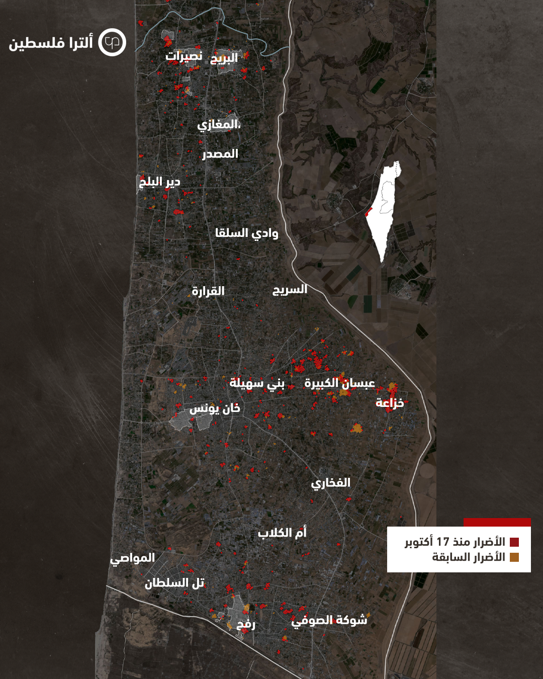قصف مكثف على جنوب قطاع غزة