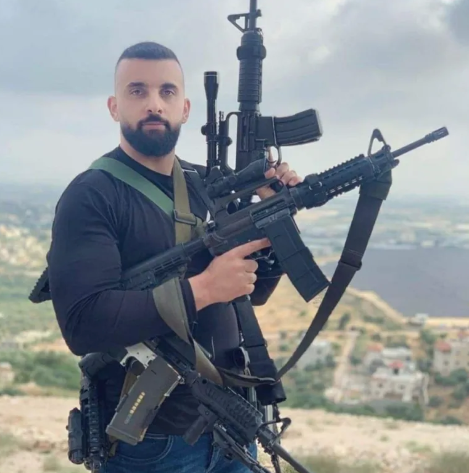 نضال أمين زيدان خازم (28 عامًا)، أحد قادة كتيبة جنين - سرايا القدس في مخيم جنين، اغتالته قوة مستعربين مع الشهيد "شريم" وسط مدينة جنين يوم 16 آذار.
