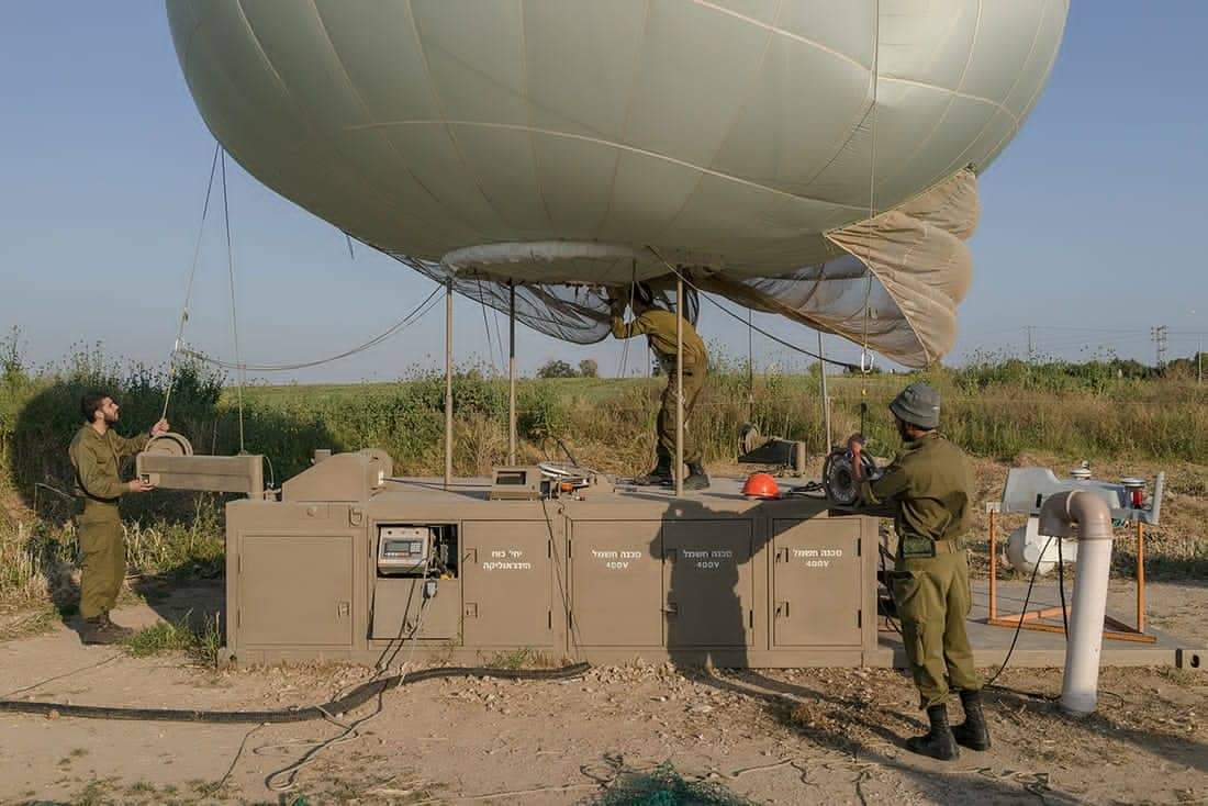 منطاد مراقبة إسرائيلي - صورة أرشيفية