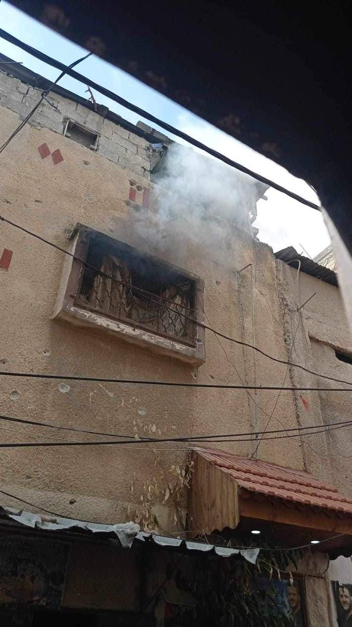 المنزل الذي حاصرته قوات الاحتلال في نابلس 