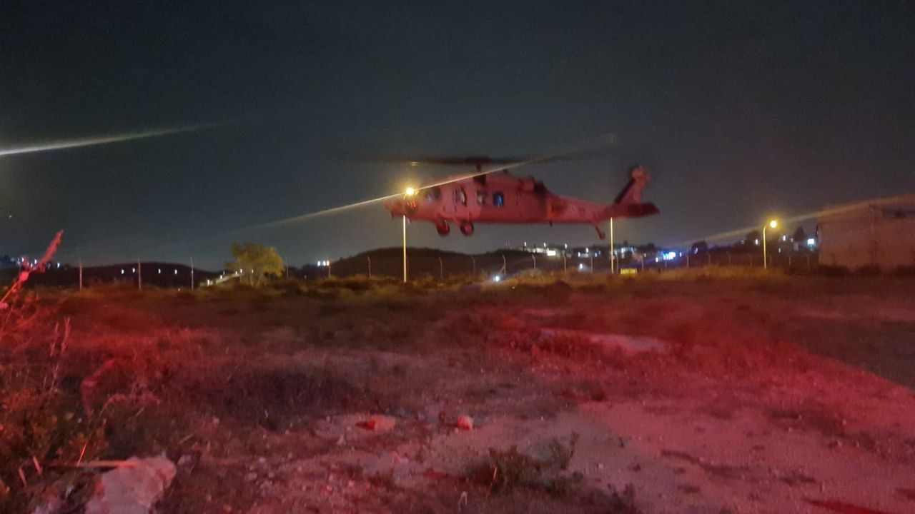 الطفل نُقل بمروحية إلى مستشفى تل هشومير الإسرائيلي