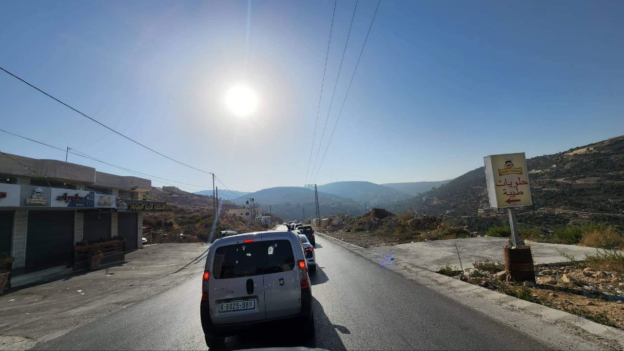 أزمة شارع رام الله - القرى الغربية، تثير حنق المسافرين