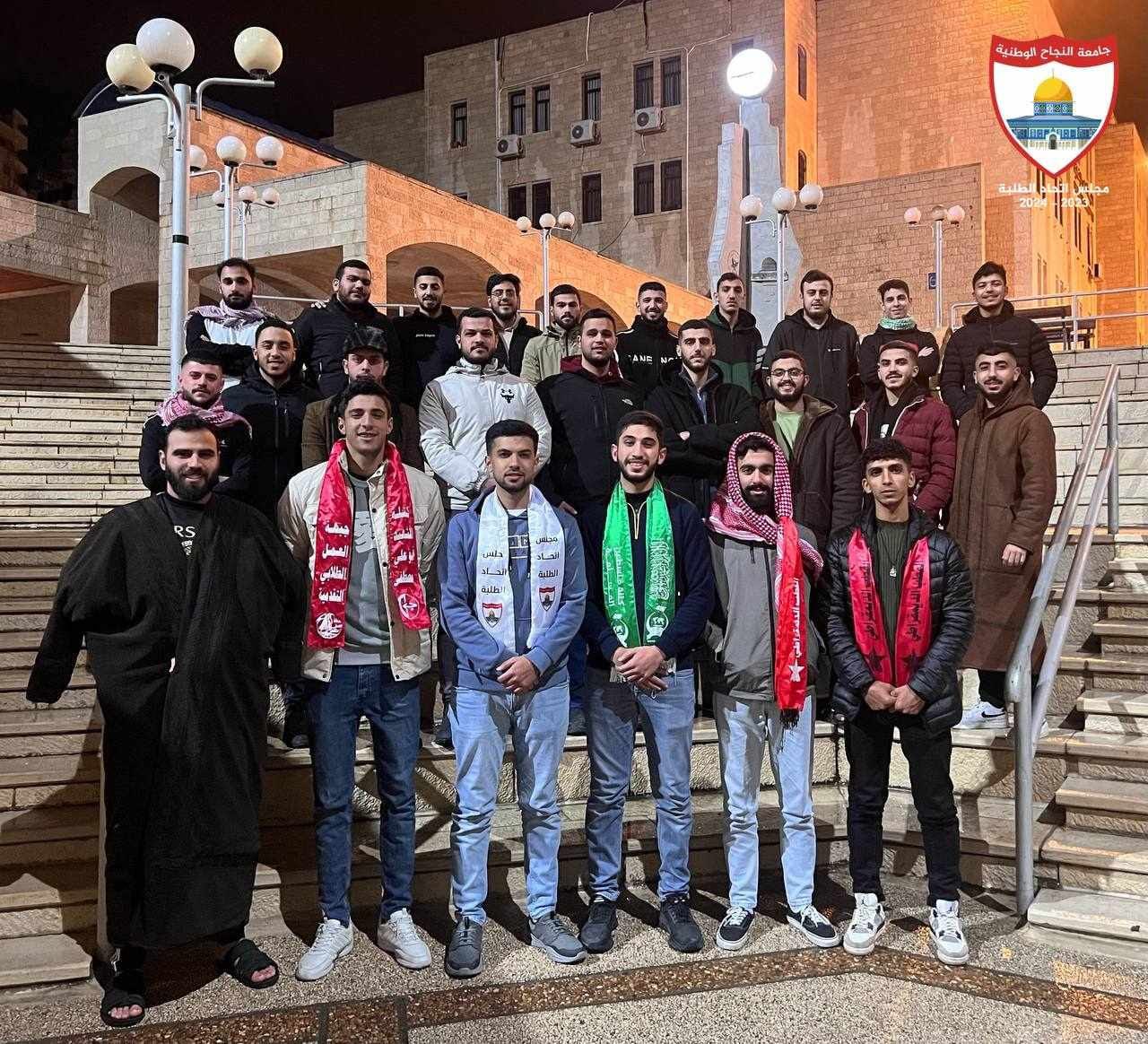 طلبة جامعة النجاح الذين اعتقلهم جيش الاحتلال