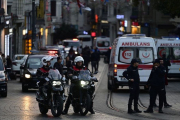 انفجار في شارع الاستقلال في ميدان تقسيم في اسطنبول