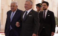 محمود عباس يلتقي عبد الله الثاني