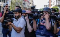 صحافيون فلسطينيون - Mahmoud Issa/ Getty Images