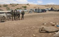 صور | للمرة الثالثة.. جيش الاحتلال يشرّد 4 عائلات بالأغوار الشمالية
