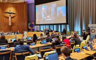 رئيس الوزراء محمد اشتية، أثناء كلمته أمام قمة أهداف التنمية المستدامة، في مقر الأمم المتحدة بنيويورك