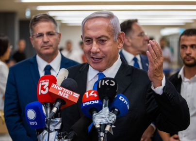 زعيم المعارضة الإسرائيلي بنيامين نتنياهو - OREN BEN HAKOON/ Getty