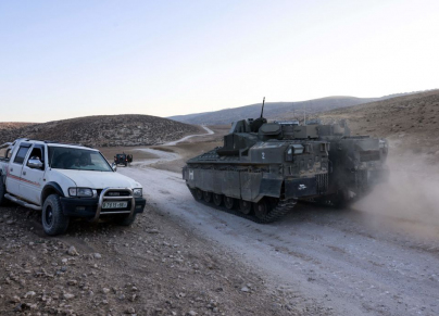 جيش الاحتلال ينوي تنفيذ تدريبات بالقرب من مستوطنة معاليه أدوميم (gettyimages)