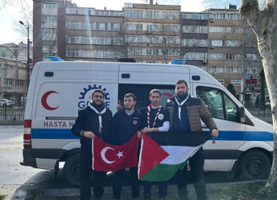"فلسطين معكم" حملة تضامنية مع منكوبي سوريا وتركيا 