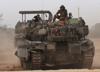 دبابة إسرائيلية اجتياح رفح 