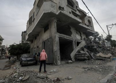 203 أيام من الحرب الإسرائيلية على قطاع غزة (EPA)