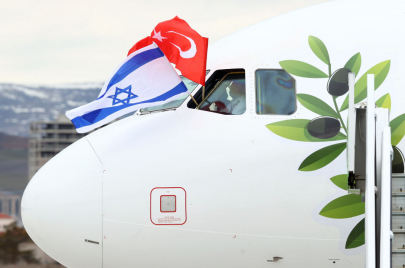 الطائرة التي نقلت الرئيس الإسرائيلي إلى تركيا قبل أشهر (gettyimages)