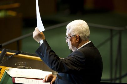 الرئيس محمود عباس في الأمم المتحدة - DON EMMERT/ Getty 