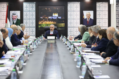 جلسة مجلس الوزراء الفلسطيني (26 أيلول 2022) - تصوير: شادي حاتم