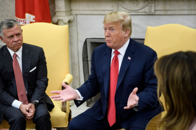 ملك الأردن، والرئيس الأمريكي السابق في البيت الأبيض (2018) - BRENDAN SMIALOWSKI/Getty