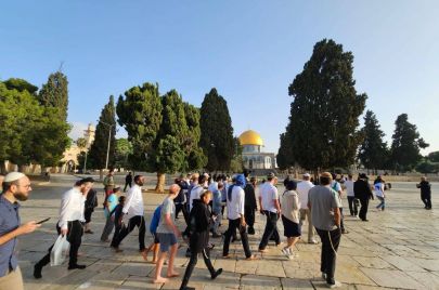 مئات المستوطنين اقتحموا المسجد الأقصى اليوم