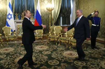 نتنياهو وفلاديمير بوتين
