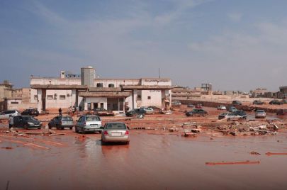 دفن أكثر من 1400 من ضحايا الفيضانات في مدينة درنة - getty