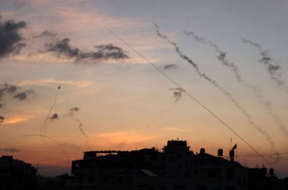 القصف الصاروخي من قطاع غزة 