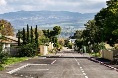 من الحدود اللبنانية - الفلسطينية (getty) 