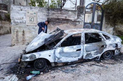إحراق منازل ومركبات في هجمات لإرهابيين يهود على حوارة وعصيرة القبلية