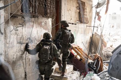 جنود الاحتلال الإسرائيلي أثناء معارك في قطاع غزة