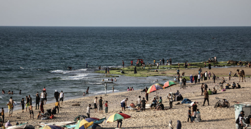 شاطئ غزة - getty