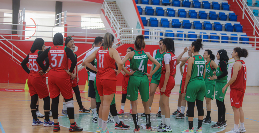 فريق كرة السلة المغربي 