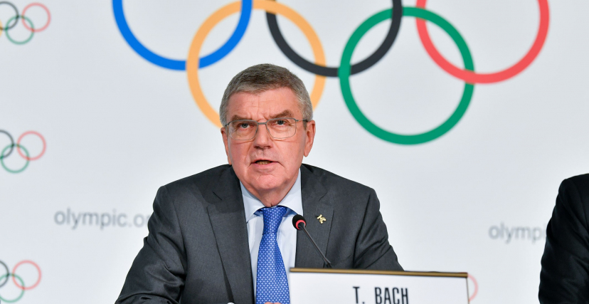 رئيس اللجنة الأولمبية الدولية، توماس باخ