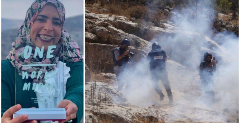 الصحافية شذى حماد، واستهداف الصحفيين الفلسطينيين 