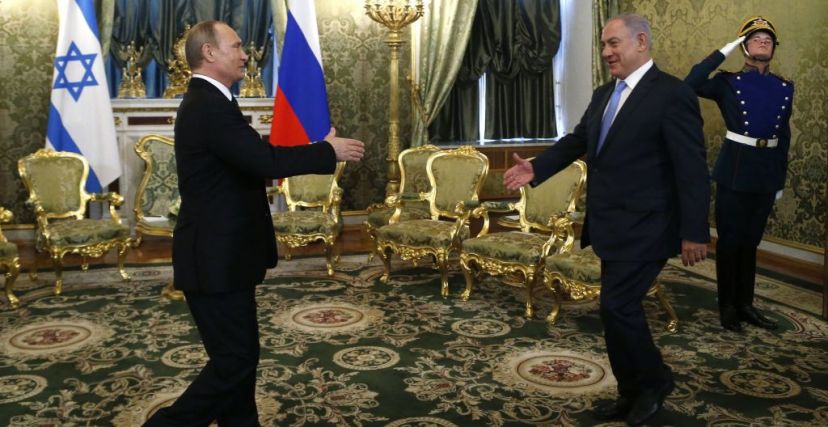 نتنياهو وفلاديمير بوتين