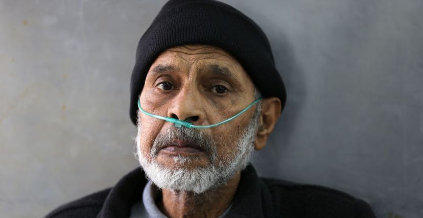 مريض كلى بغزة – صورة أرشيفية (Momen Faiz/ Getty Images)