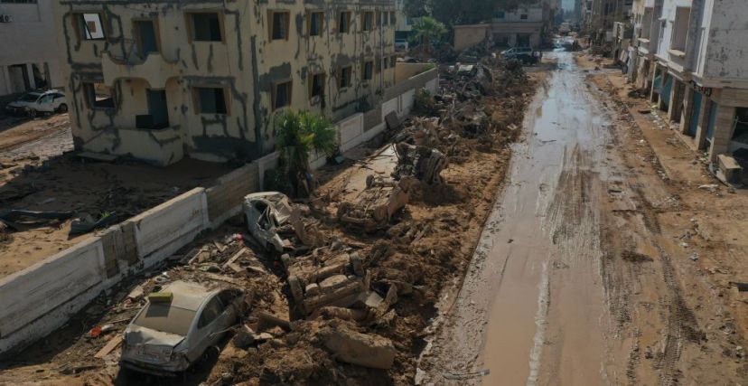 وزارة الخارجية: 64 فلسطينيًا قضوا في إعصار ليبيا