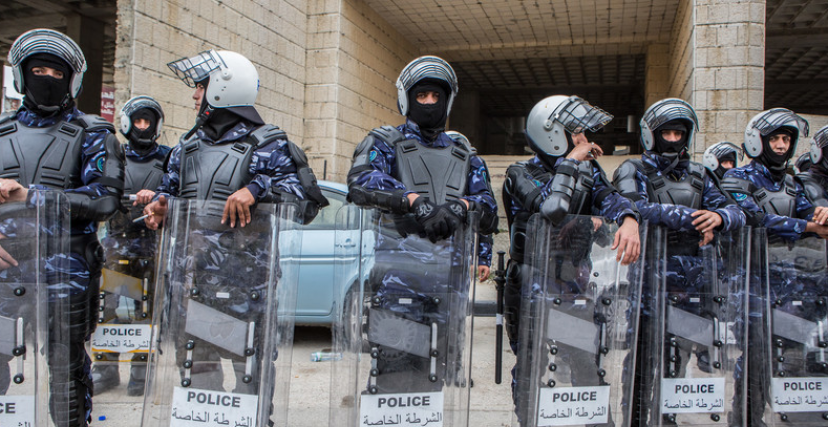 عناصر من الأمن الفلسطيني