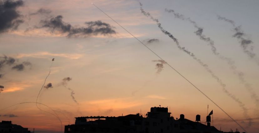 القصف الصاروخي من قطاع غزة 