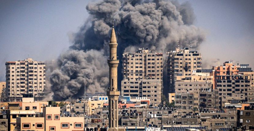 غارات حرب غزة 2023 عقوبات جماعية جريمة حرب