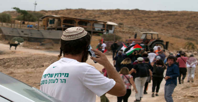 مستوطن تغطية شبكات الاتصالات الإسرائيلية الضفة الغربية