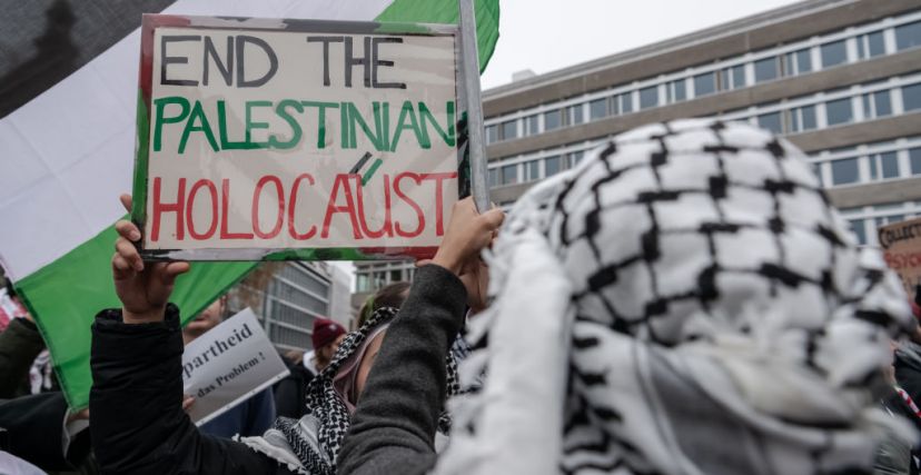 تظاهرة في زيوريخ بسويسرا، للمطالبة بوقف حرب الإبادة الإسرائيلية في قطاع غزة - Matteo Placucci/ Getty Images