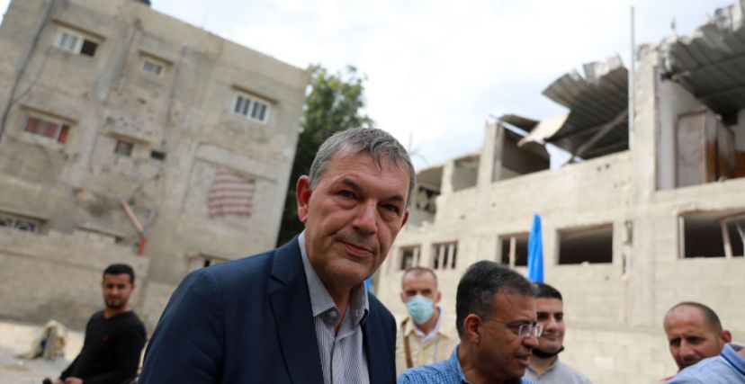 فيليب لازاريني: الفلسطينيون في غزة لم يكونوا بحاجة إلى هذا العقاب الجماعي الإضافي - getty 